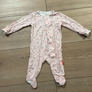 Magnetic Me Footy - Pink with Sheep Pattern 0-3 month
